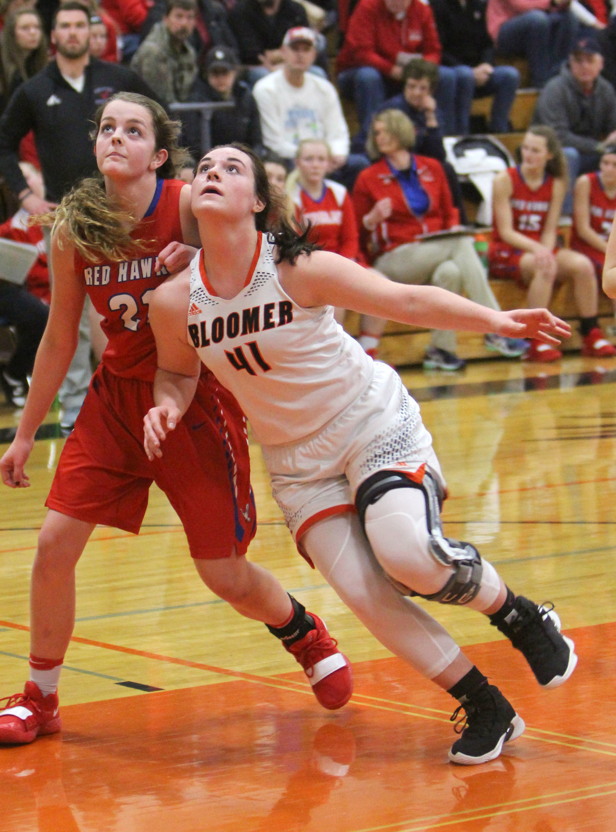 Gale-Ettrick-Trempealeau at Bloomer girls basketball 12-29-18